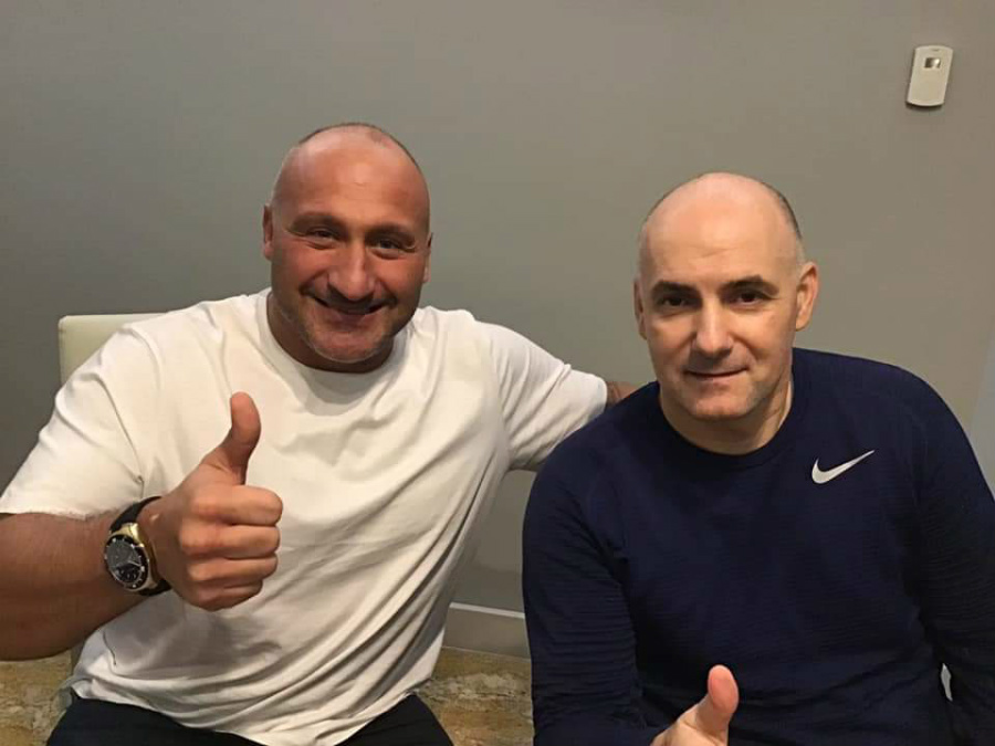 Marcin Najman i Tomasz Gollob