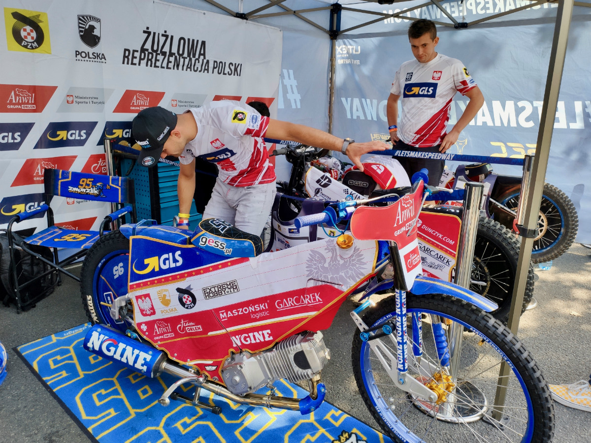 Żużlowa Reprezentacja Polski na VERVA Street Racing