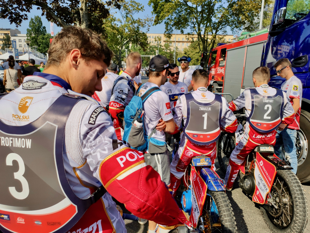 Żużlowa Reprezentacja Polski na VERVA Street Racing