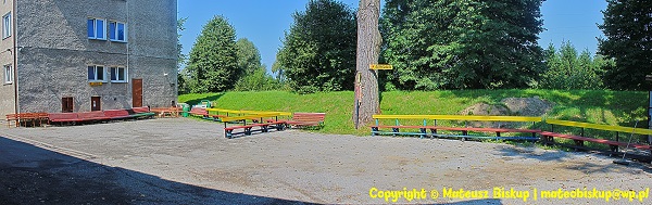 tymczasowy park maszyn Krosno